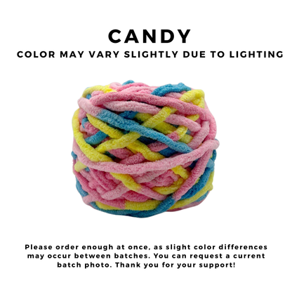 Ice Stripe Thick Roving Yarn