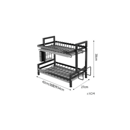Adjustable Kitchen Rack Multi Tier Oven Spice Shelf Organizer