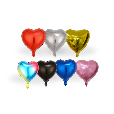18-Inch Heart Shaped Foil Balloons