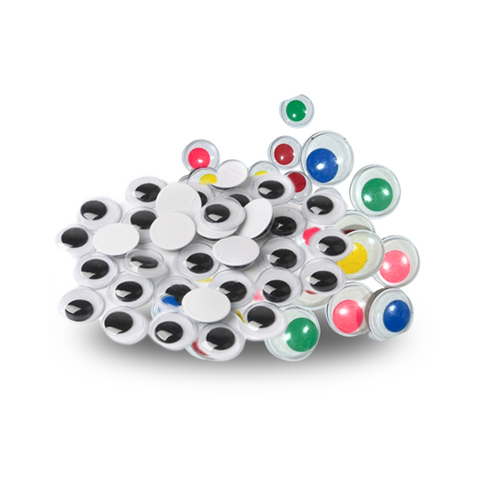 Googly Moving Eyes Stickers for DIY Crafts