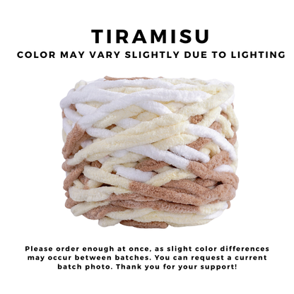Ice Stripe Thick Roving Yarn