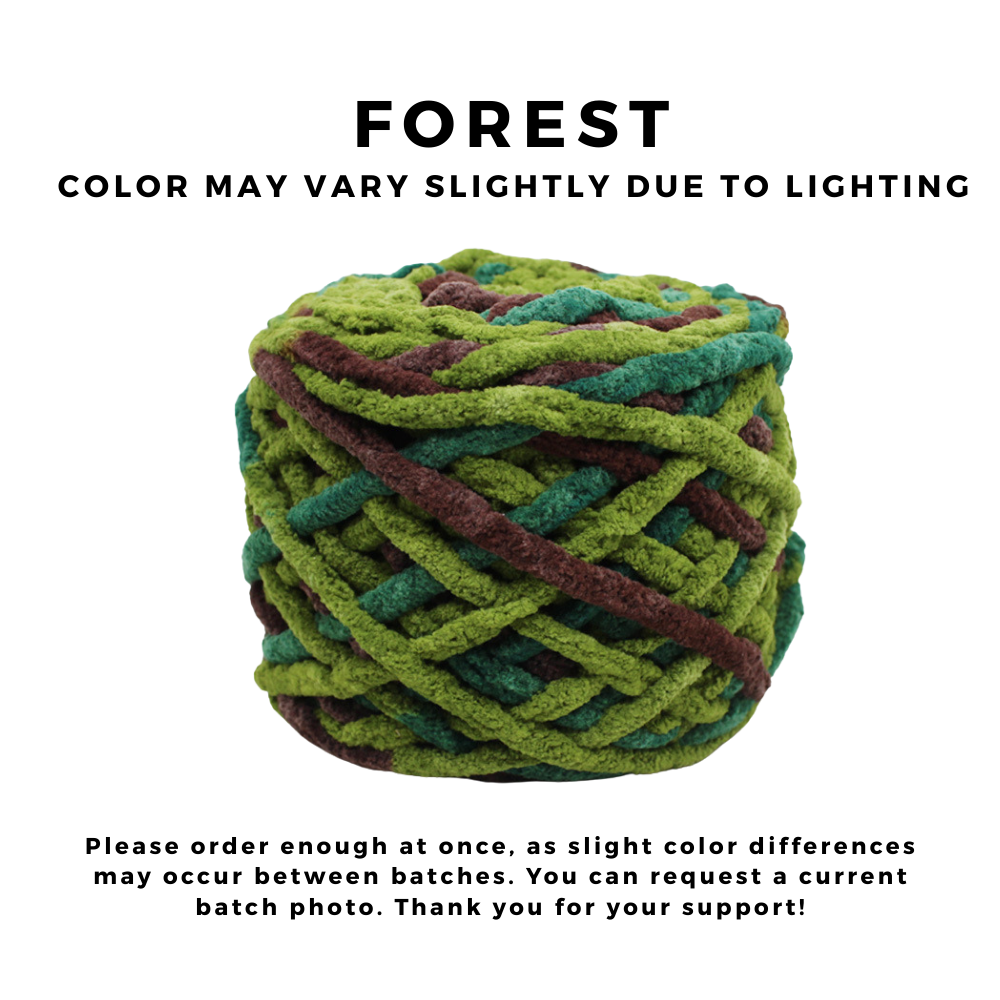 Ice Stripe Thick Roving Yarn