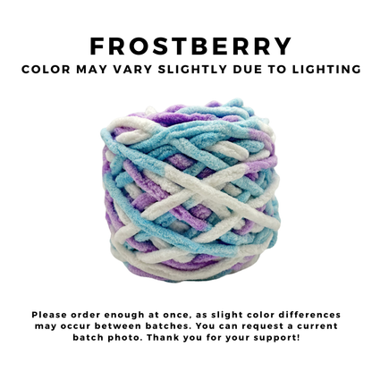 Ice Stripe Thick Roving Yarn