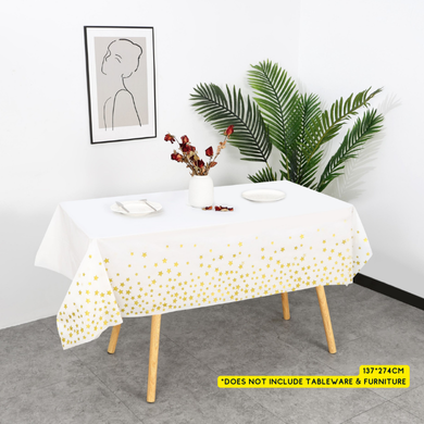 Disposable Waterproof PVC Tablecloth (Low MOQ)