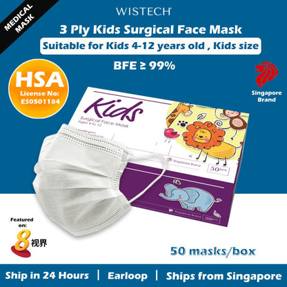 [Family Bundle] 4 BOXES + 1 SURGICAL MASKS with FREE SHIPPING FOR $40 only