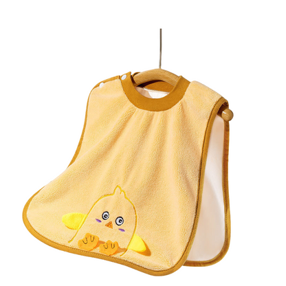 Baby Washcloth & Waterproof Baby Bib and Face Towel