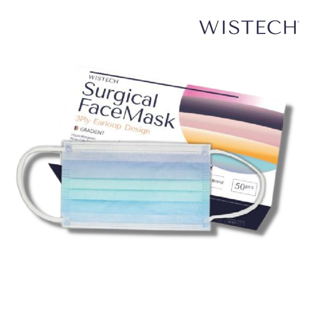 [Family Bundle] 3 BOXES GRADIENT SURGICAL MASKS with FREE SHIPPING FOR $29.90