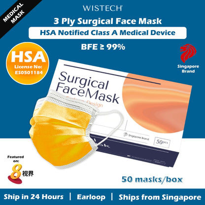 [Family Bundle] 4 BOXES + 1 SURGICAL MASKS with FREE SHIPPING FOR $40 only