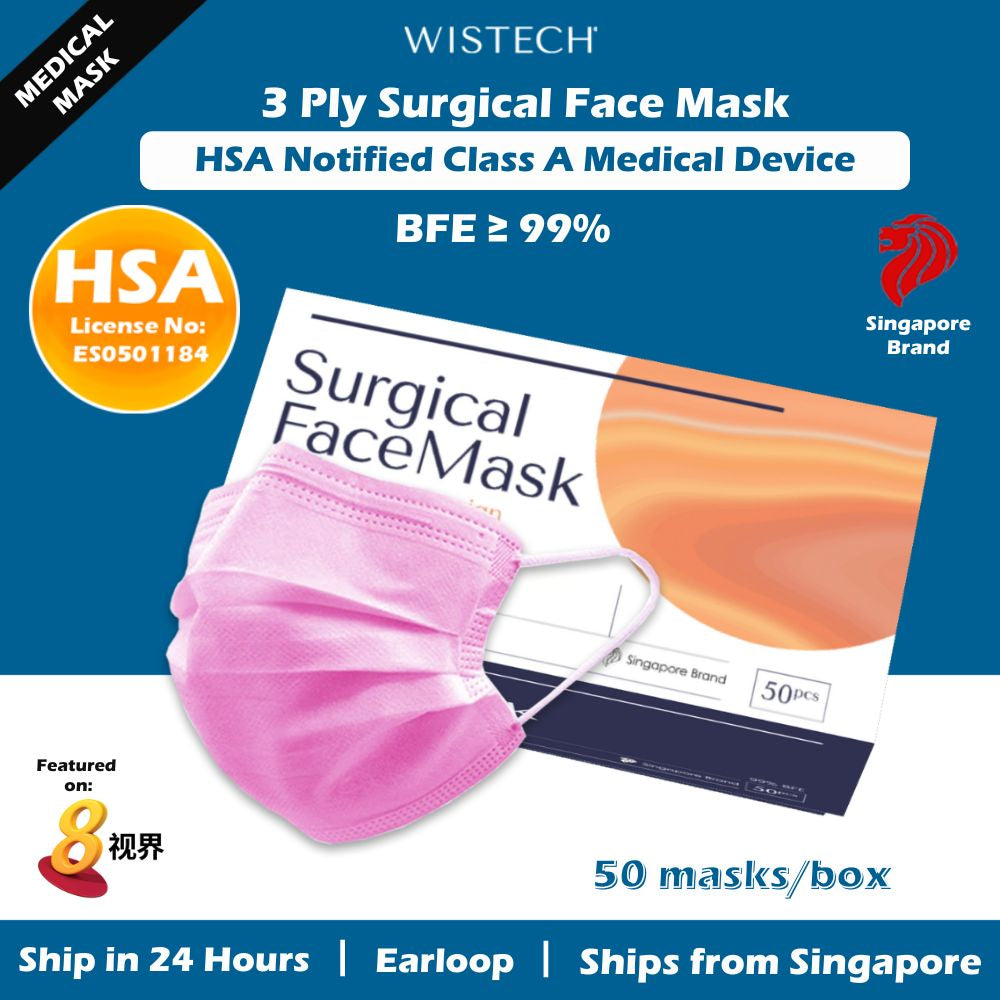[Family Bundle] 4 BOXES + 1 SURGICAL MASKS with FREE SHIPPING FOR $40 only