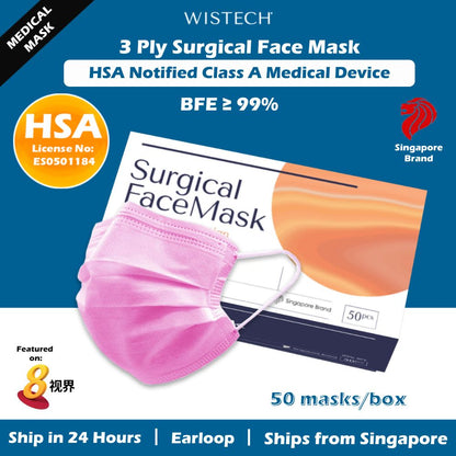 [Family Bundle] 4 BOXES + 1 SURGICAL MASKS with FREE SHIPPING FOR $40 only