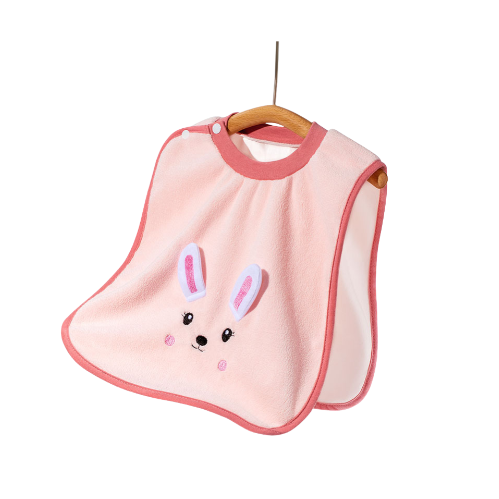 Baby Washcloth & Waterproof Baby Bib and Face Towel