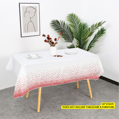 Disposable Waterproof PVC Tablecloth (Low MOQ)