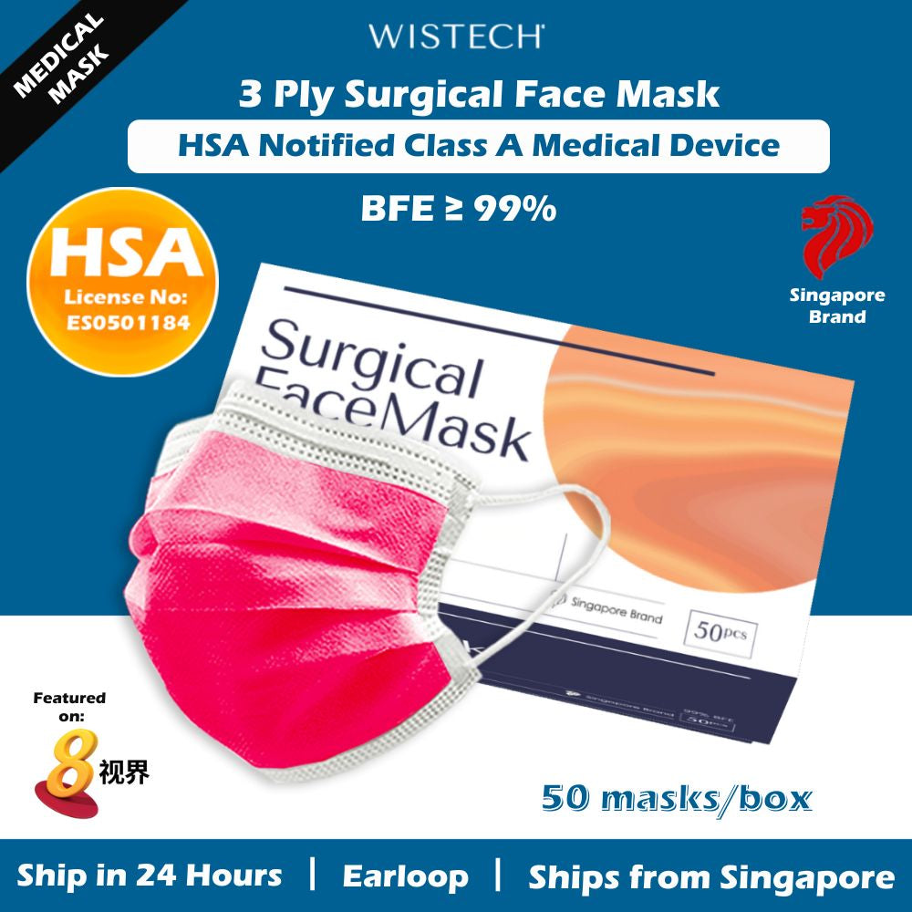 [Family Bundle] 4 BOXES + 1 SURGICAL MASKS with FREE SHIPPING FOR $40 only