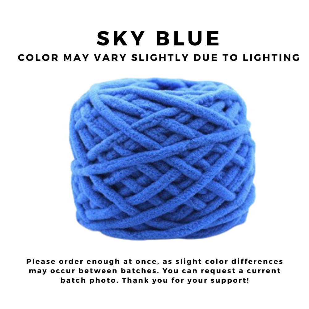 Ice Stripe Thick Roving Yarn