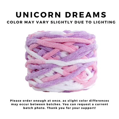Ice Stripe Thick Roving Yarn