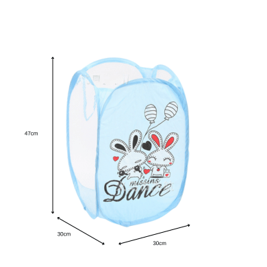 Collapsible Laundry Basket Foldable Mesh Clothes Storage Organizer