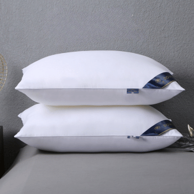Premium Hotel Pillow Cores Pair Luxury Polyester Fiber Pillows