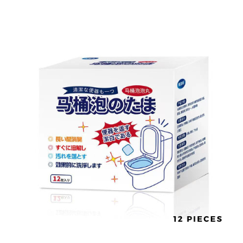 Toilet Cleaning Gel & Tablets, Long-Lasting Deodorizer and Odor Remover
