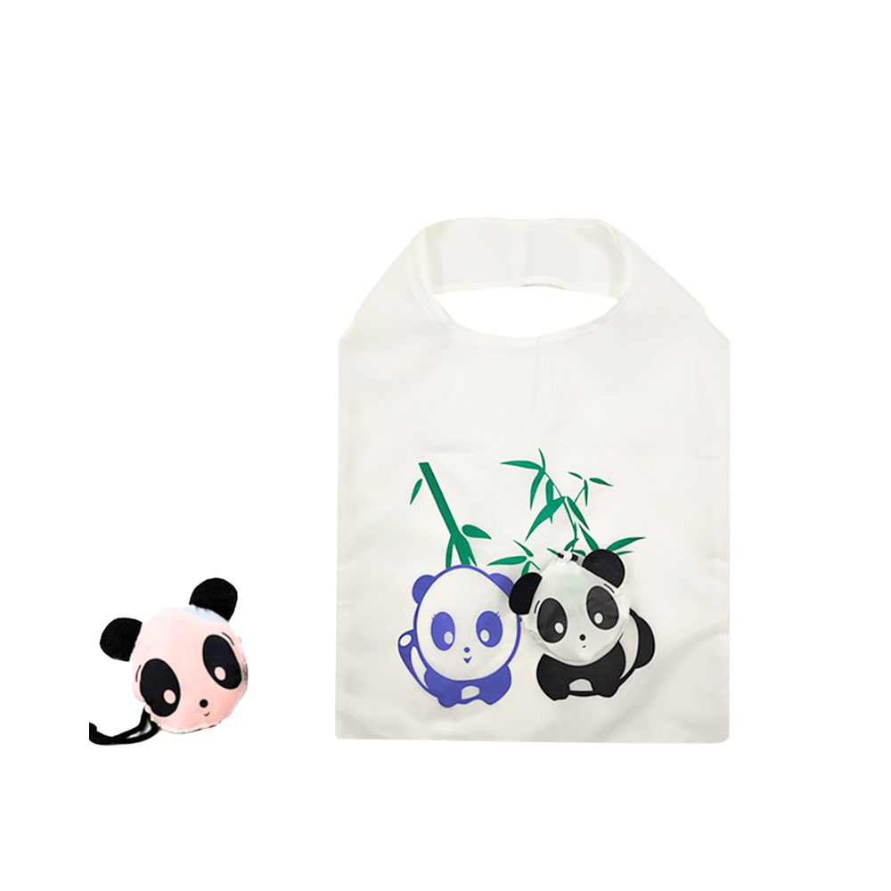 Cute Animal Foldable Shopping Bag Eco Friendly Reusable Tote