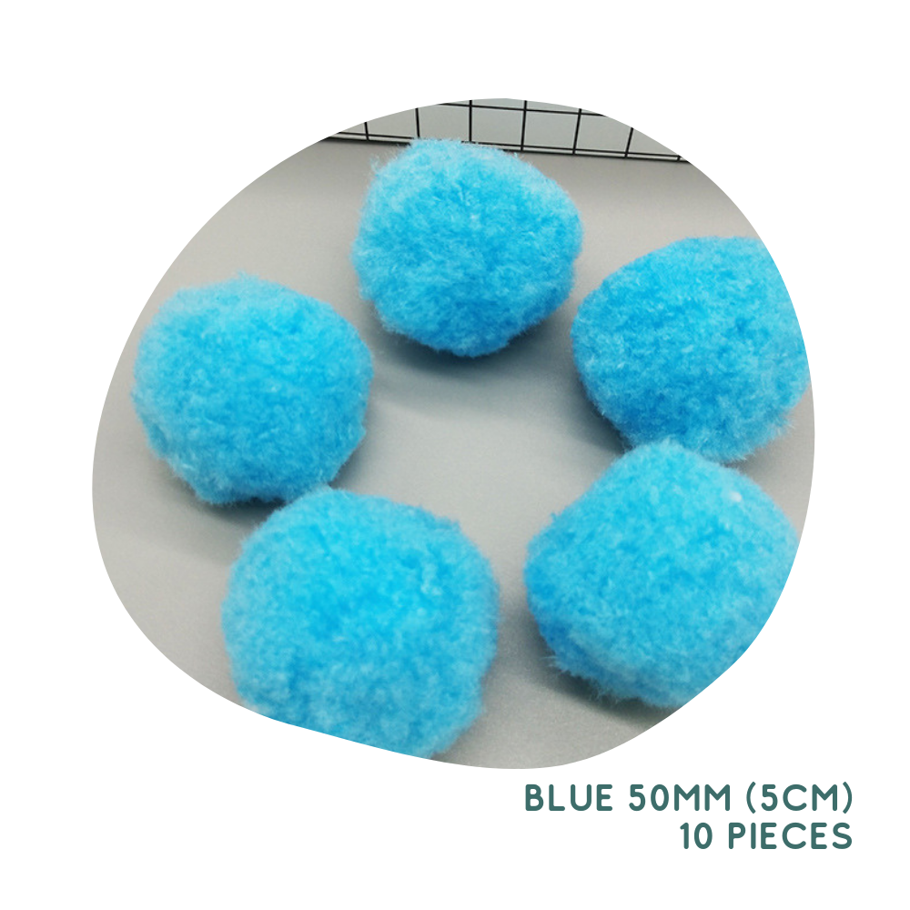 Mixed Color Pom Poms