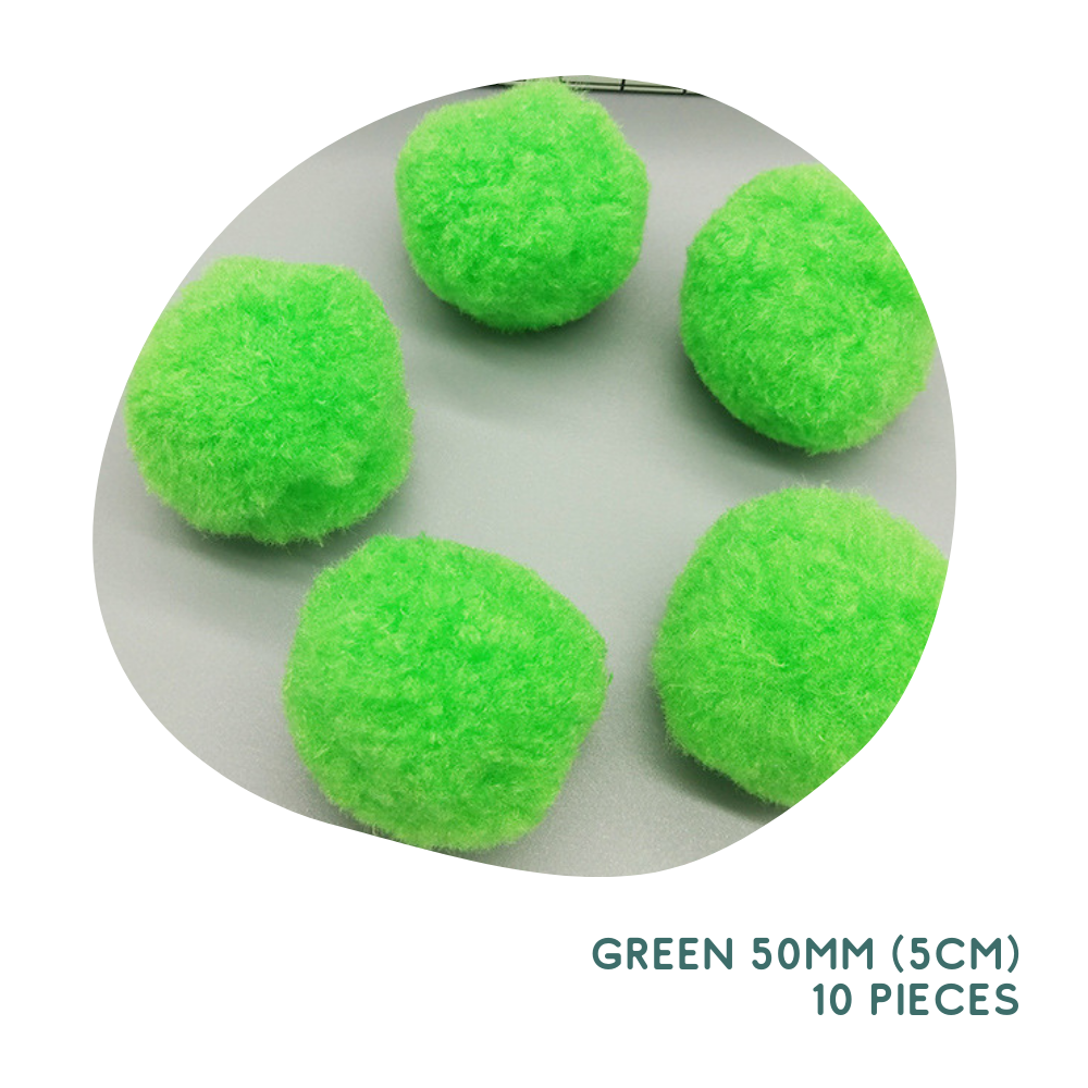 Mixed Color Pom Poms
