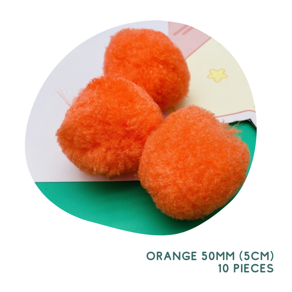 Mixed Color Pom Poms