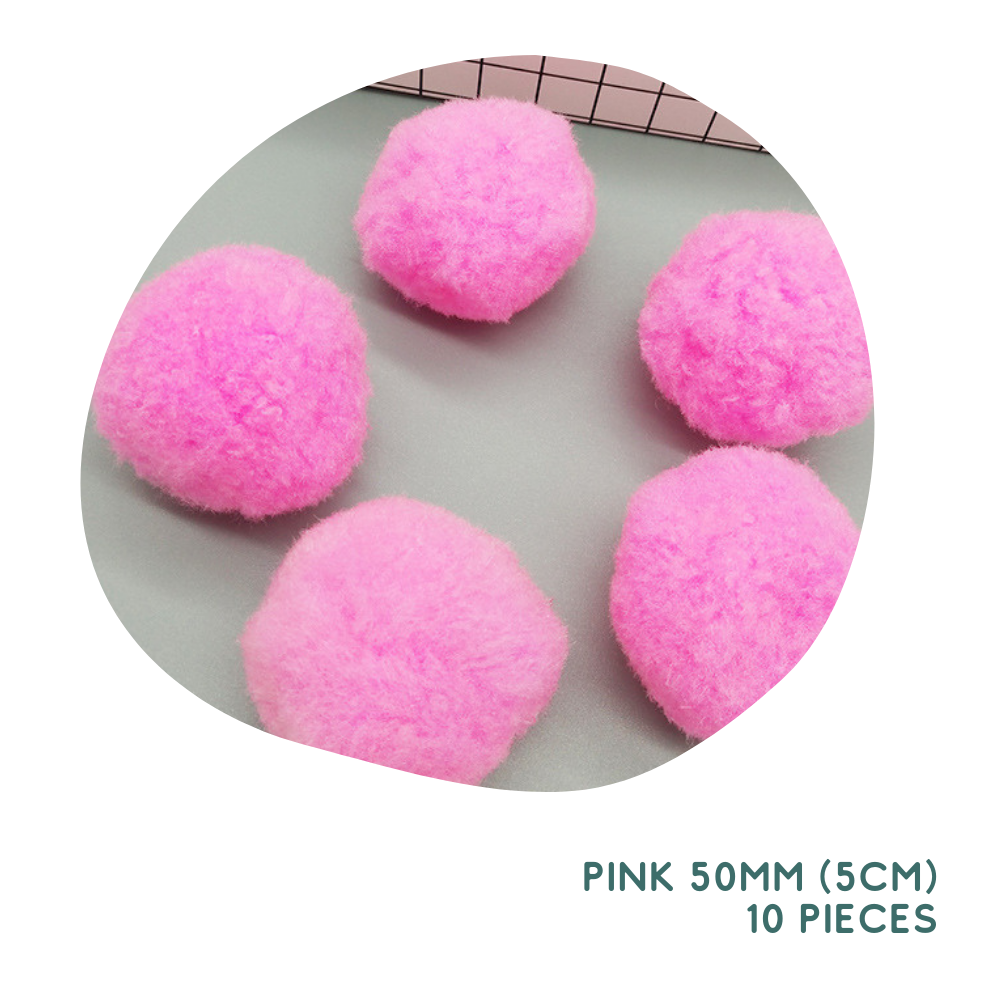 Mixed Color Pom Poms