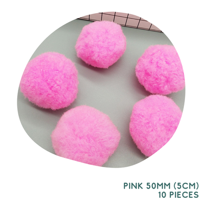 Mixed Color Pom Poms