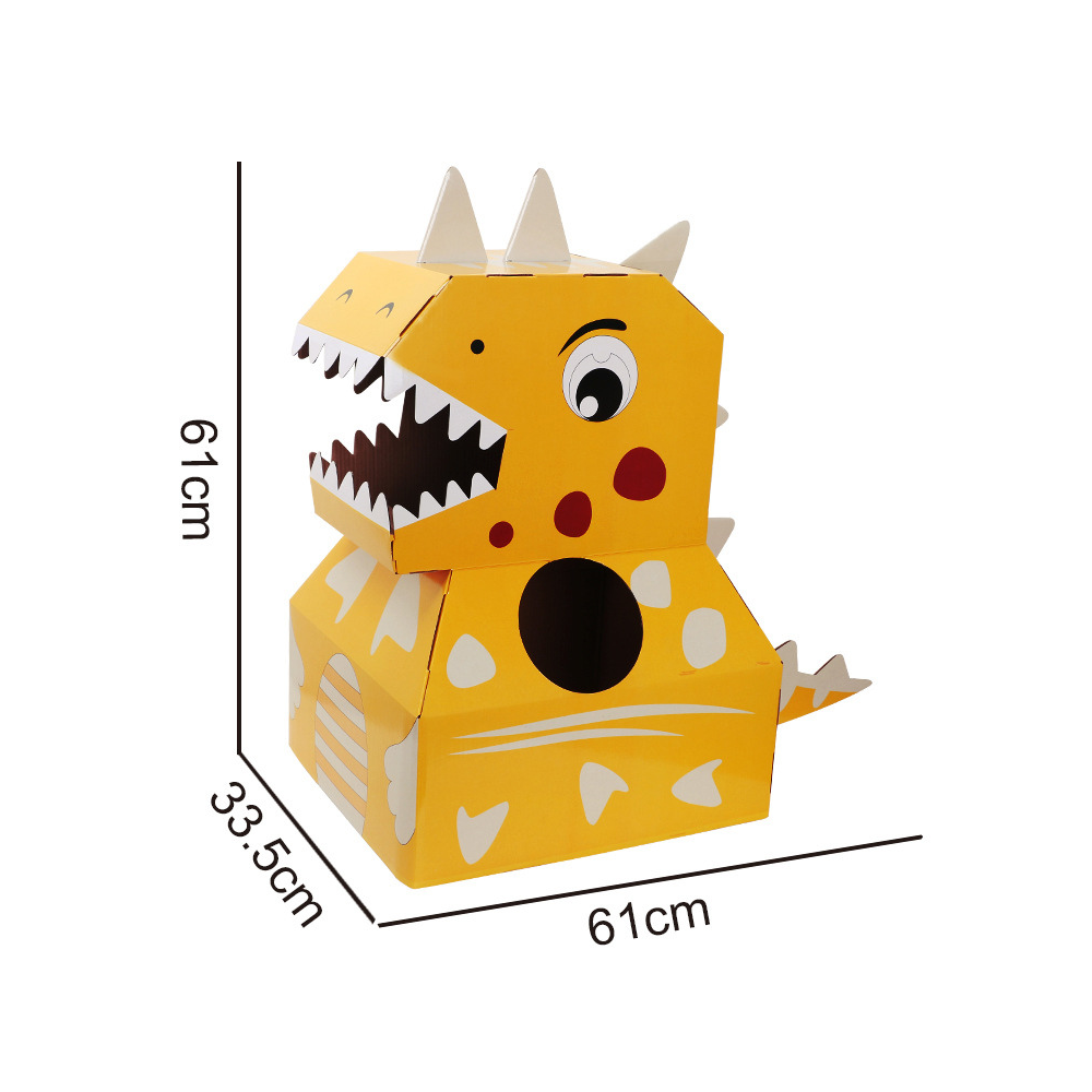 DIY 3D Cartoon Box Costumes for Kids