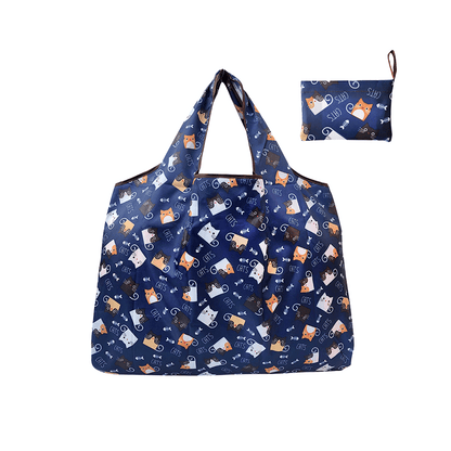 Large Foldable Eco Friendly Shopping Bag Lightweight Waterproof Reusable Grocery Tote