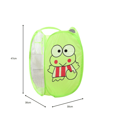 Collapsible Laundry Basket Foldable Mesh Clothes Storage Organizer