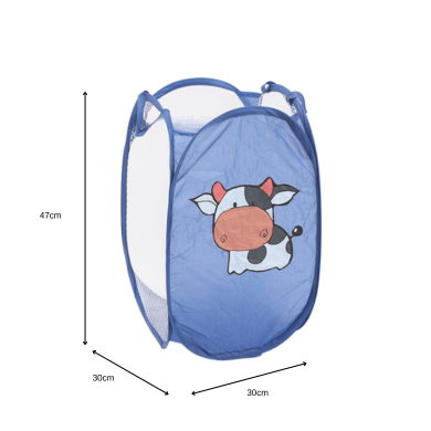 Collapsible Laundry Basket Foldable Mesh Clothes Storage Organizer