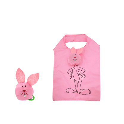 Cute Animal Foldable Shopping Bag Eco Friendly Reusable Tote