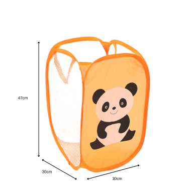 Collapsible Laundry Basket Foldable Mesh Clothes Storage Organizer