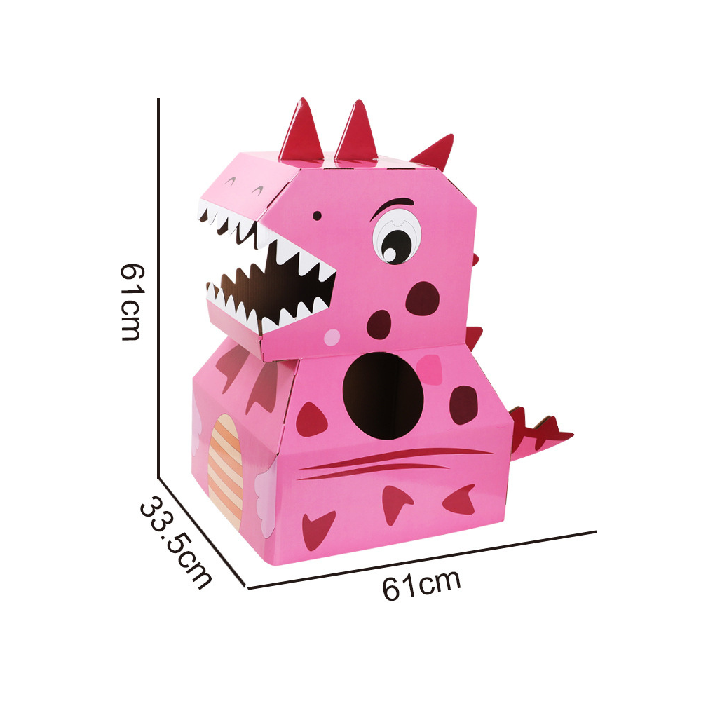 DIY 3D Cartoon Box Costumes for Kids