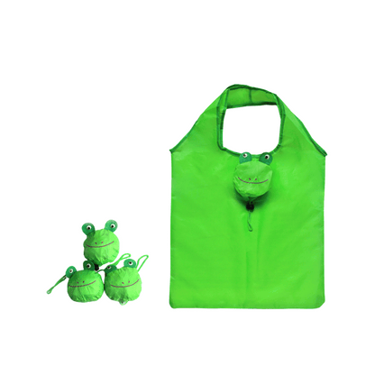 Cute Animal Foldable Shopping Bag Eco Friendly Reusable Tote