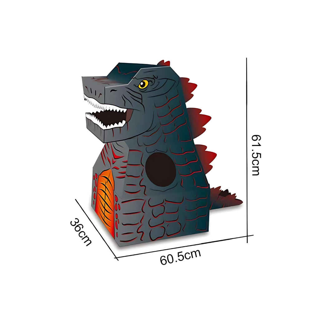 DIY 3D Cartoon Box Costumes for Kids