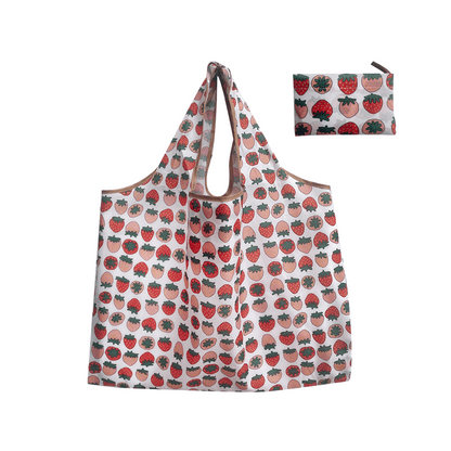 Large Foldable Eco Friendly Shopping Bag Lightweight Waterproof Reusable Grocery Tote
