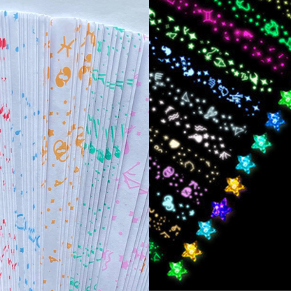 Origami Star Paper Strips