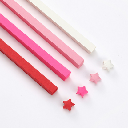 Origami Star Paper Strips