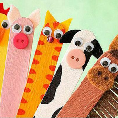 Googly Moving Eyes Stickers for DIY Crafts