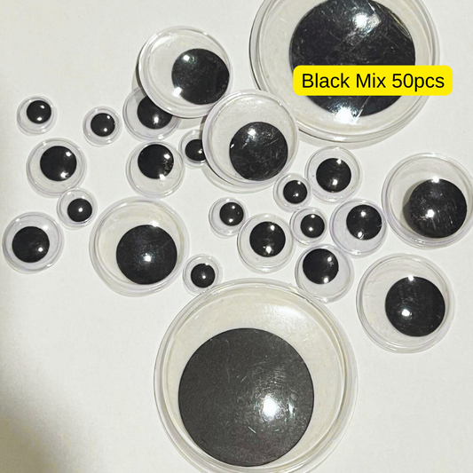 Googly Moving Eyes Stickers for DIY Crafts