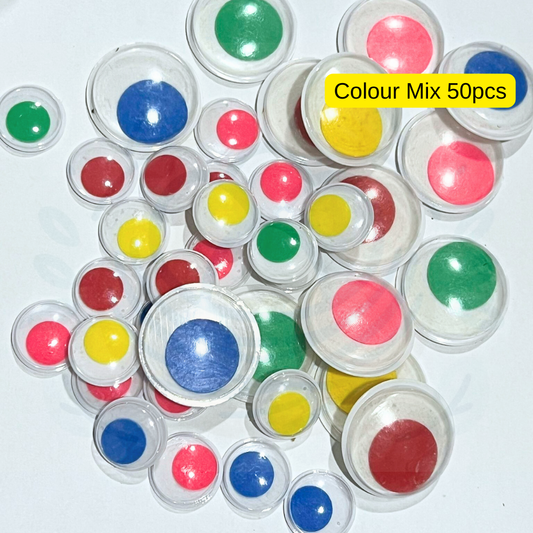 Googly Moving Eyes Stickers for DIY Crafts