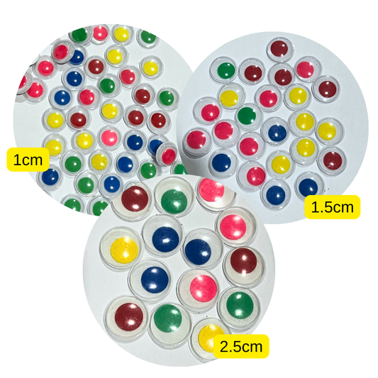 Googly Moving Eyes Stickers for DIY Crafts