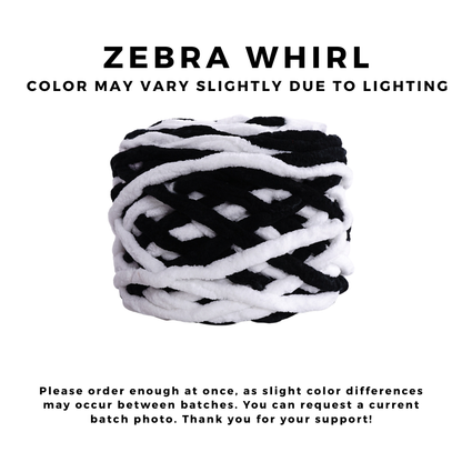 Ice Stripe Thick Roving Yarn