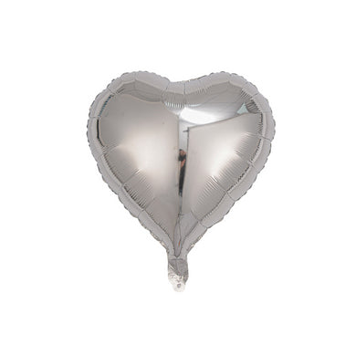 18-Inch Heart Shaped Foil Balloons