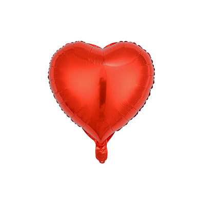 18-Inch Heart Shaped Foil Balloons