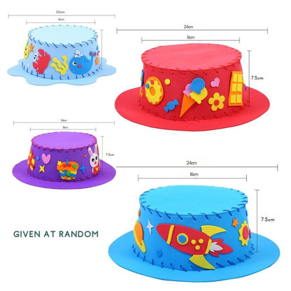 DIY EVA Foam Artwork Kit Button Pom Pom Crafts