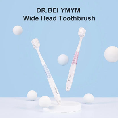 DR·BEI YMYM Toothbrushes Adult Wide Head Ultra-soft Toothbrush Charcoal Nano Tooth Brushes Dental Personal Care Xiaomi Y - Wistech Singapore