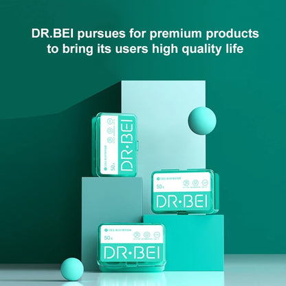 [Bundle of 3] Xiaomi DR.BEI Dental Floss Portable Picks Teeth Flosser Toothpicks Stick Oral Care 50pcs/box Teeth Pick - Wistech Singapore